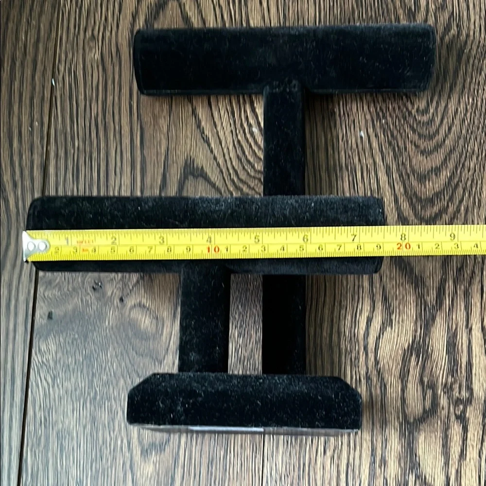 Black Velvet Jewelry Stand